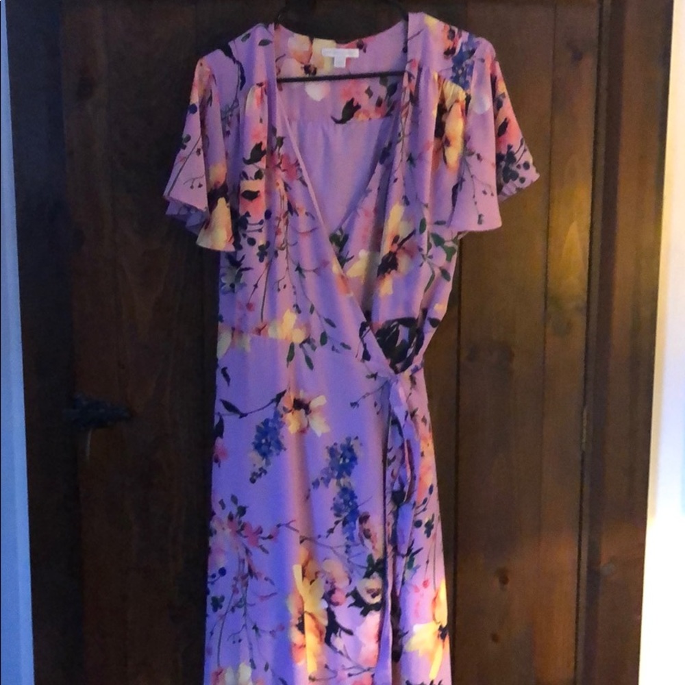 Beautiful Wrap Maxi Dress